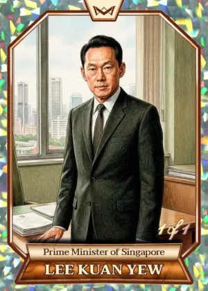World's Monarchs: Lee Kuan Yew - Prime Minister of Singapore (77) - Kaleidoscope 1/1