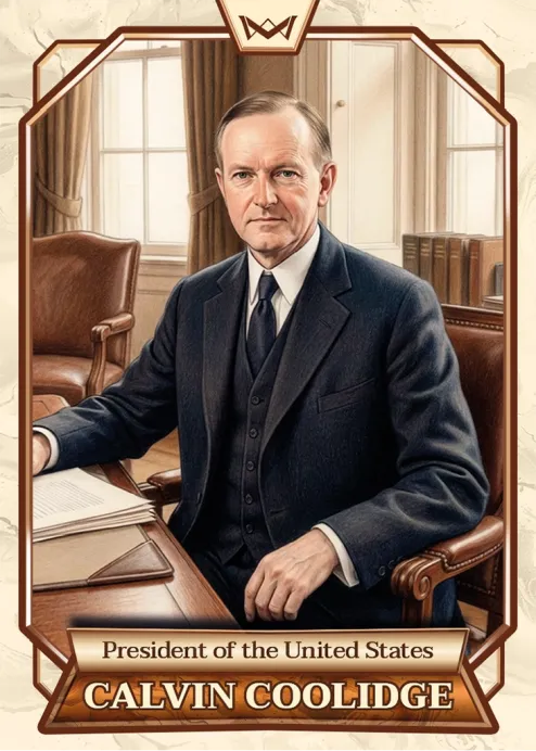 World's Monarchs: Calvin Coolidge - President of the United States (84)
