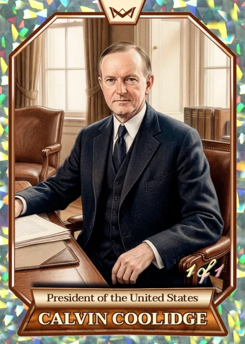 World's Monarchs: Calvin Coolidge - President of the United States (84) - Kaleidoscope 1/1