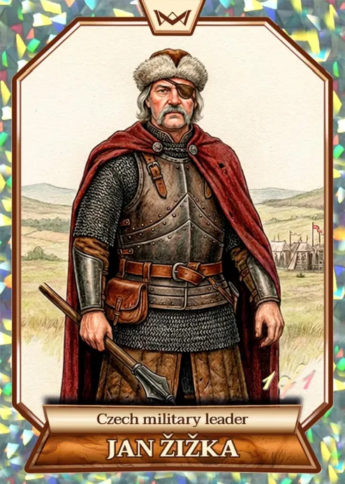 World's Monarchs: Jan Žižka - Czech military leader (85) - Kaleidoscope 1/1