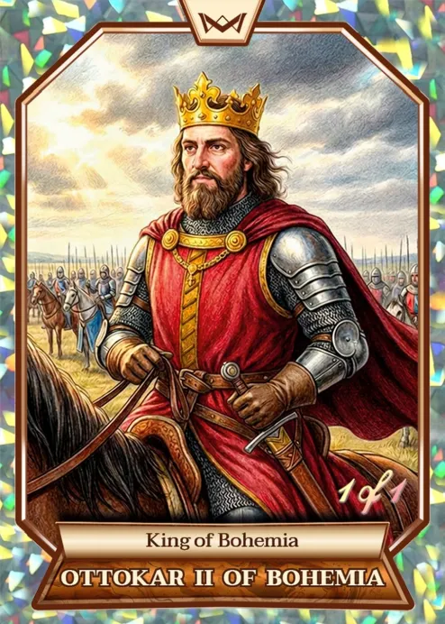 World's Monarchs: Ottokar II of Bohemia - King of Bohemia (87) - Kaleidoscope 1/1
