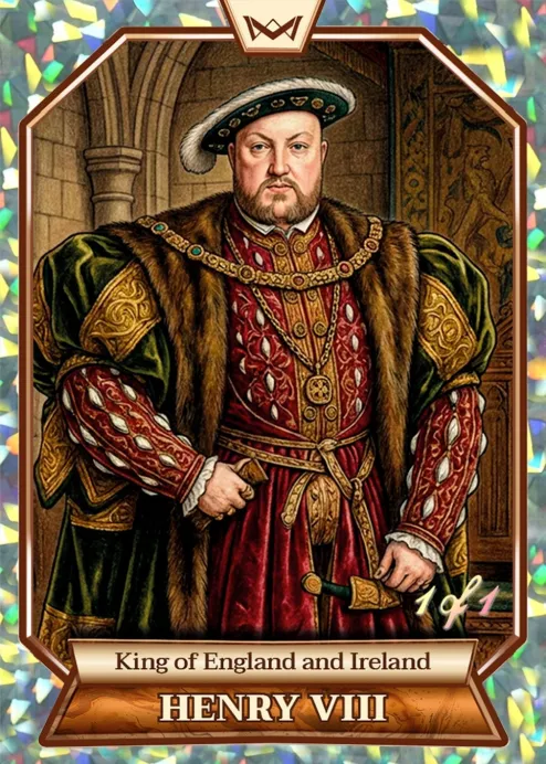 World's Monarchs: Henry VIII - King of England and Ireland (92) - Kaleidoscope 1/1
