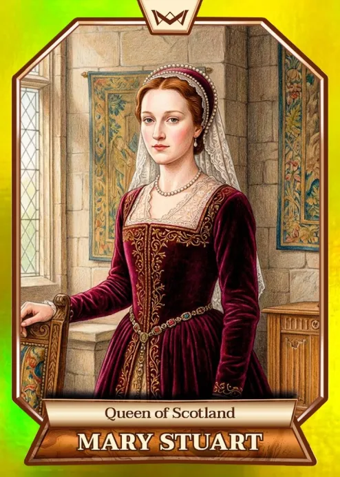 World's Monarchs: Mary Stuart - Queen of Scotland (94) - Rainbow Gold /35