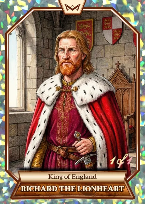 World's Monarchs: Richard the Lionheart - King of England (97) - Kaleidoscope 1/1