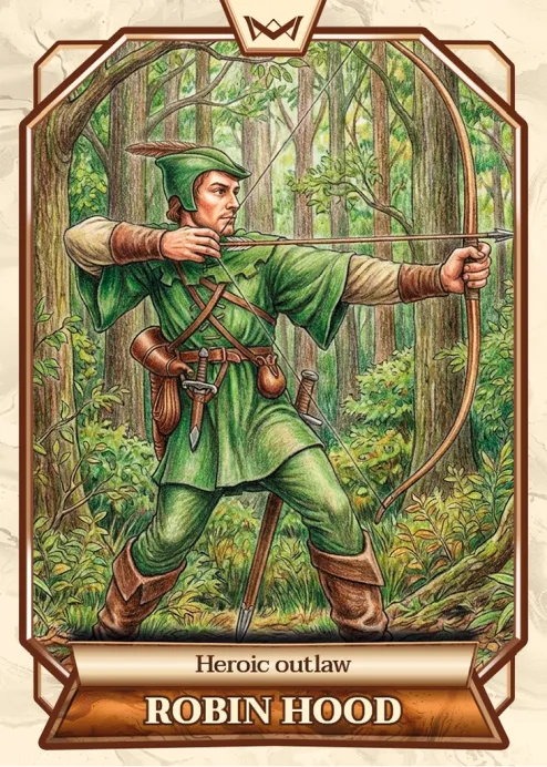 World's Monarchs: Robin Hood - Heroic outlaw (100)