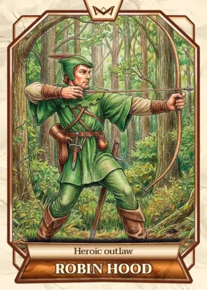 World's Monarchs: Robin Hood - Heroic outlaw (100)
