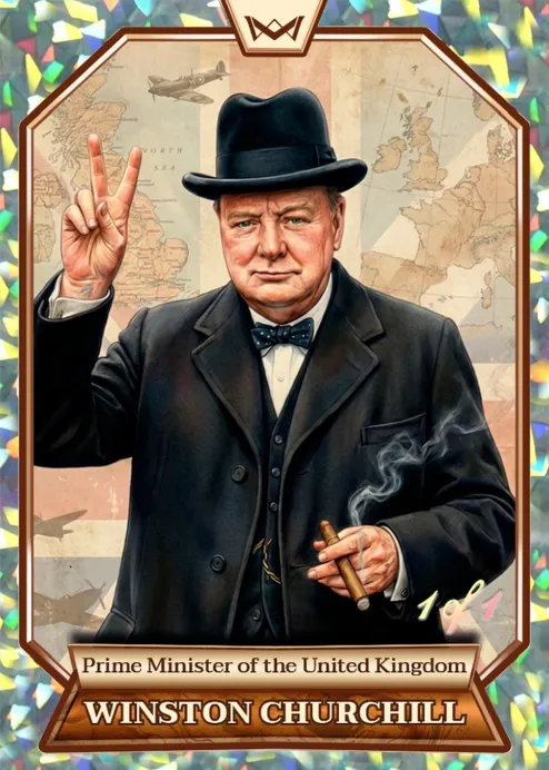 World's Monarchs: Winston Churchill - Prime Minister of the United Kingdom (103) - Kaleidoscope 1/1