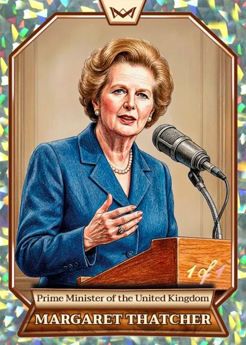 World's Monarchs: Margaret Thatcher - Prime Minister of the United Kingdom (104) - Kaleidoscope 1/1