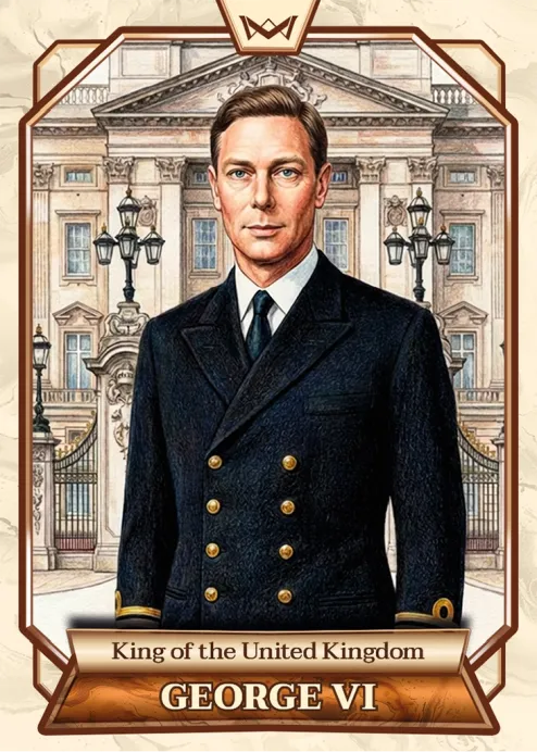 World's Monarchs: George VI - King of the United Kingdom (105)