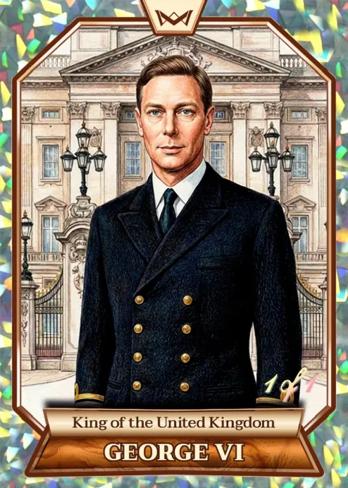World's Monarchs: George VI - King of the United Kingdom (105) - Kaleidoscope 1/1