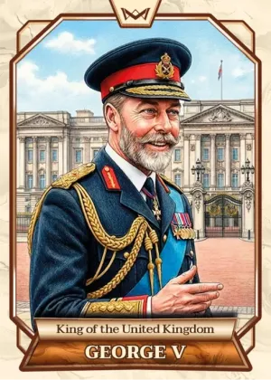 World's Monarchs: George V - King of the United Kingdom (107)