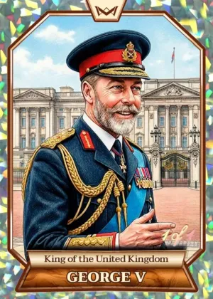 World's Monarchs: George V - King of the United Kingdom (107) - Kaleidoscope 1/1