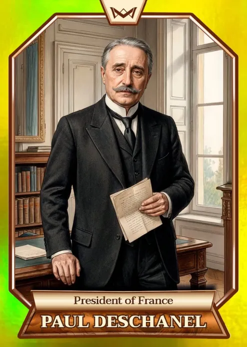 World's Monarchs: Paul Deschanel - President of France (111) - Rainbow Gold /35