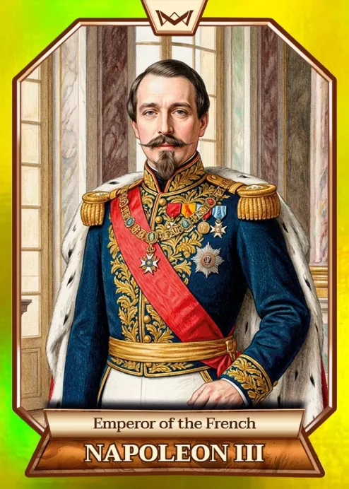 World's Monarchs: Napoleon III - Emperor of the French (117) - Rainbow Gold /35