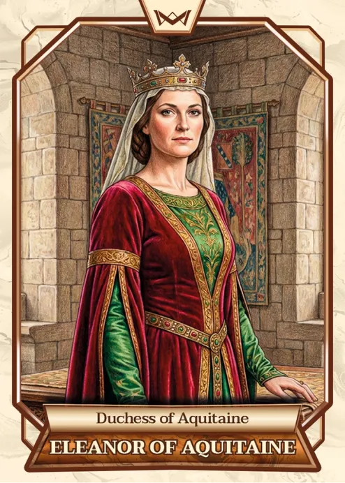 World's Monarchs: Eleanor of Aquitaine - Duchess of Aquitaine (122)