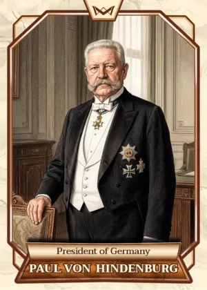 World's Monarchs: Paul von Hindenburg - President of Germany (128)