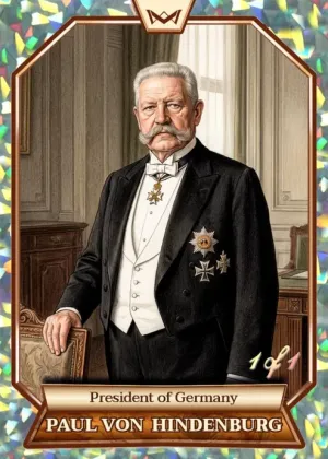 World's Monarchs: Paul von Hindenburg - President of Germany (128) - Kaleidoscope 1/1