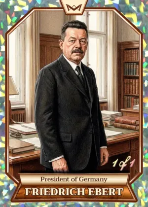 World's Monarchs: Friedrich Ebert - President of Germany (129) - Kaleidoscope 1/1