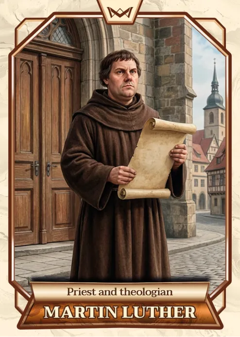 World's Monarchs: Martin Luther - Priest and theologian (134)