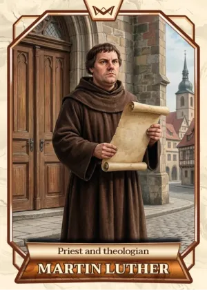 World's Monarchs: Martin Luther - Priest and theologian (134)