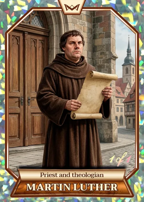 World's Monarchs: Martin Luther - Priest and theologian (134) - Kaleidoscope 1/1