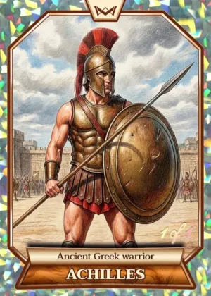 World's Monarchs: Achilles - Ancient Greek warrior (142) - Kaleidoscope 1/1
