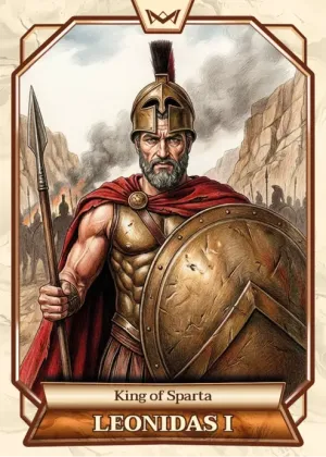 World's Monarchs: Leonidas I - King of Sparta (147)
