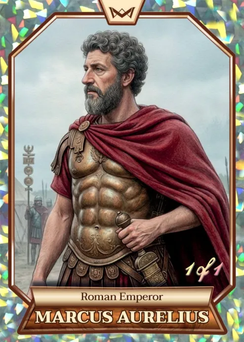 World's Monarchs: Marcus Aurelius - Roman Emperor (158) - Kaleidoscope 1/1