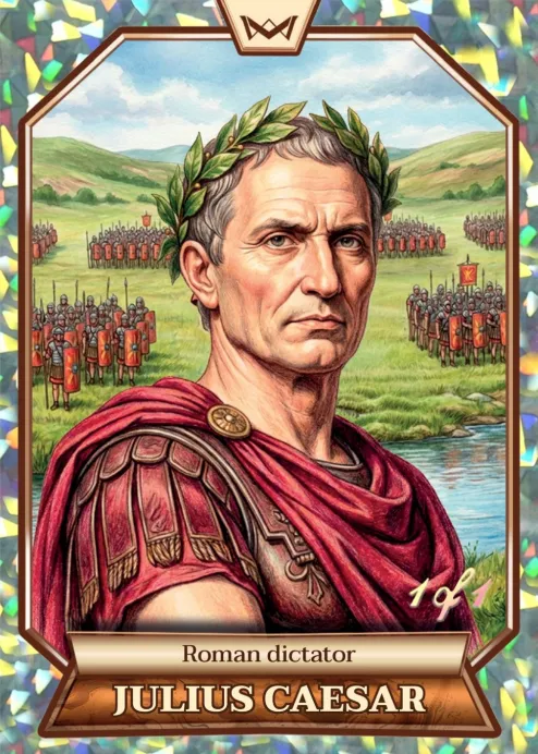 World's Monarchs: Julius Caesar - Roman dictator (159) - Kaleidoscope 1/1