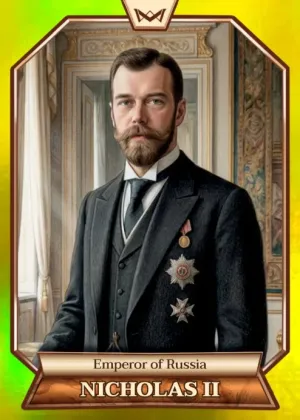 World's Monarchs: Nicholas II - Emperor of Russia (166) - Rainbow Gold /35
