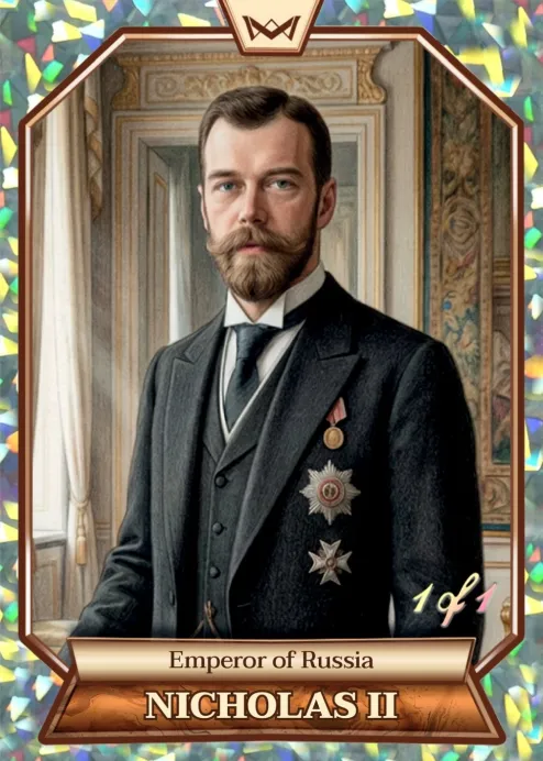 World's Monarchs: Nicholas II - Emperor of Russia (166) - Kaleidoscope 1/1