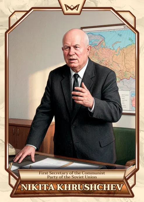 World's Monarchs: Nikita Khrushchev - First Secretary of the Communist Party of the Soviet Union (171)