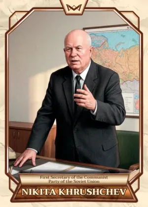 World's Monarchs: Nikita Khrushchev - First Secretary of the Communist Party of the Soviet Union (171)