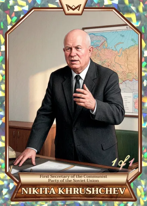 World's Monarchs: Nikita Khrushchev - First Secretary of the Communist Party of the Soviet Union (171) - Kaleidoscope 1/1