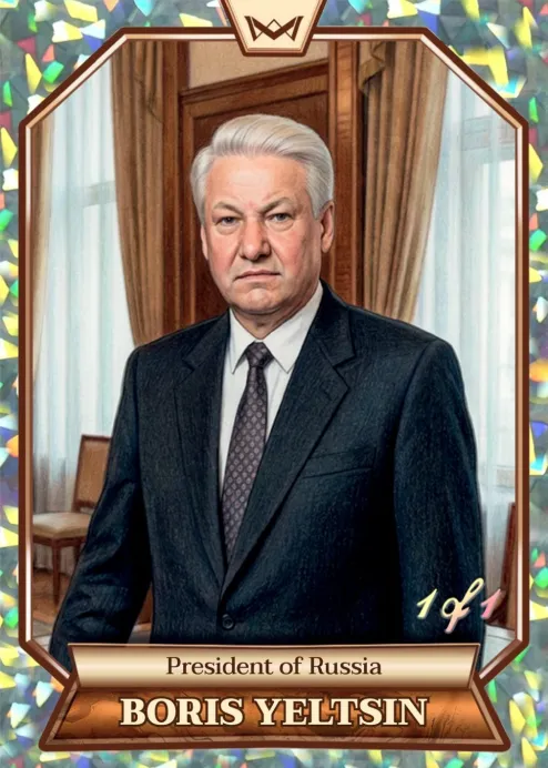 World's Monarchs: Boris Yeltsin - President of Russia (173) - Kaleidoscope 1/1