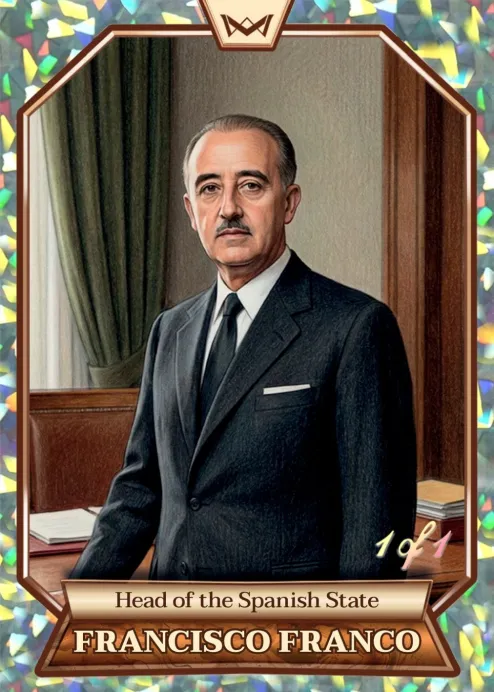 World's Monarchs: Francisco Franco - Head of the Spanish State (176) - Kaleidoscope 1/1