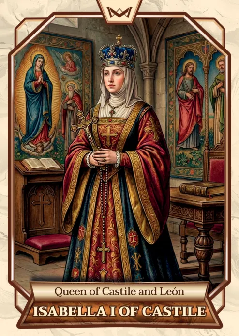 World's Monarchs: Isabella I of Castile - Queen of Castile and León (178)