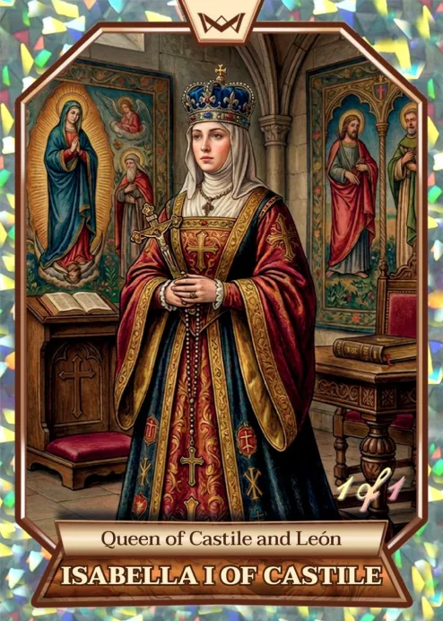 World's Monarchs: Isabella I of Castile - Queen of Castile and León (178) - Kaleidoscope 1/1