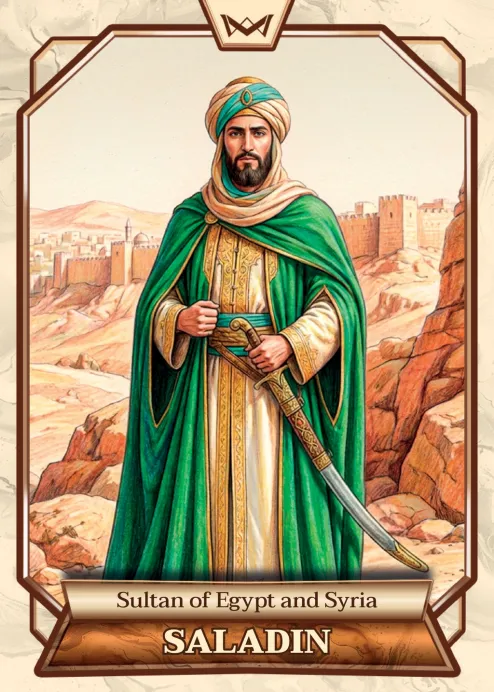 World's Monarchs: Saladin - Sultan of Egypt and Syria (192)