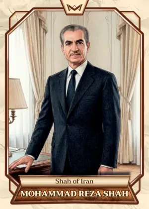 World's Monarchs: Mohammad Reza Shah - Shah of Iran (194)
