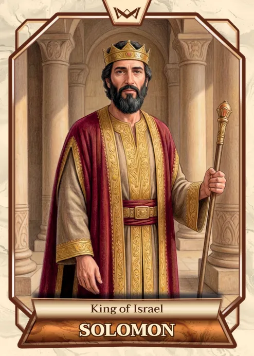 World's Monarchs: Solomon - King of Israel (196)
