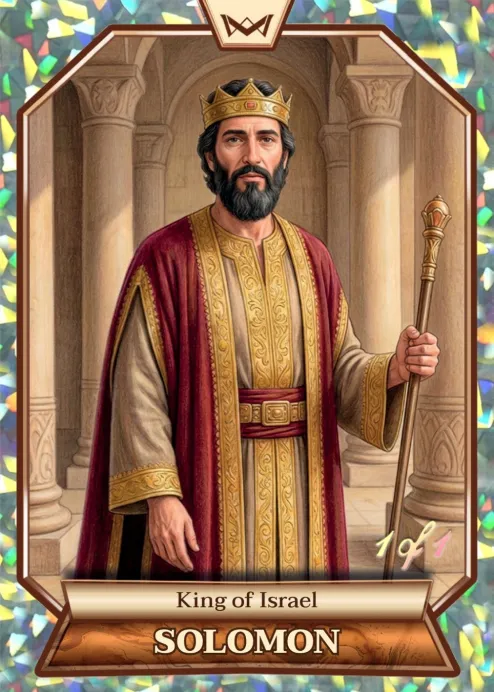 World's Monarchs: Solomon - King of Israel (196) - Kaleidoscope 1/1