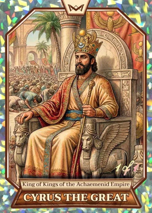 World's Monarchs: Cyrus the Great - King of Kings of the Achaemenid Empire (198) - Kaleidoscope 1/1