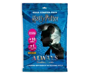HARRY POTTER sběratelské karty - starter set - sběratelské album, balíčky a speciální karta