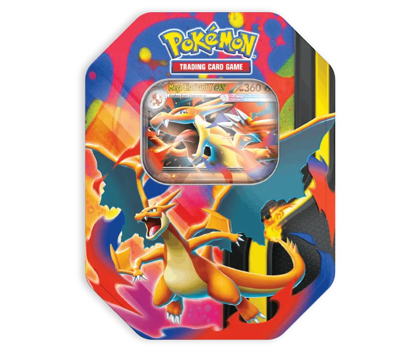 Pokémon TCG: Tin Mega Charizard Y ex - obrázek 2
