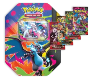 Pokémon TCG: Tin Mega Charizard X ex