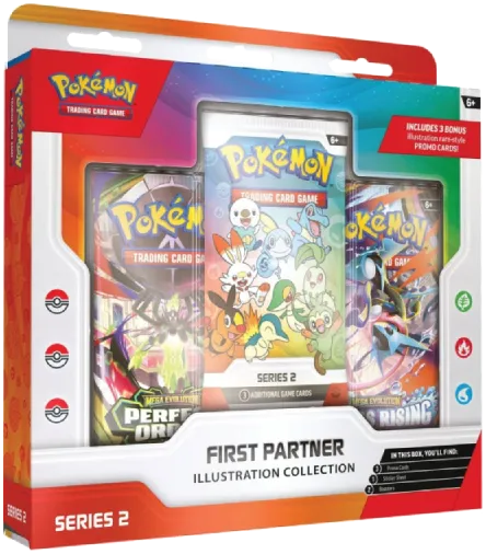 Pokémon TCG: First Partner Illustration Collection – Series 1 + Series 2 + Series 3 - obrázek 3