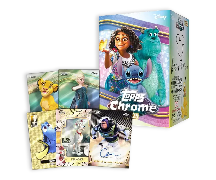 Topps Chrome Disney: Value Box 2025 - obrázek 2