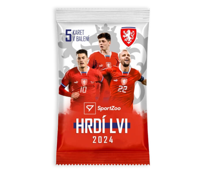 Fotbalové karty SportZoo - Hobby balíček - Hrdí Lvi