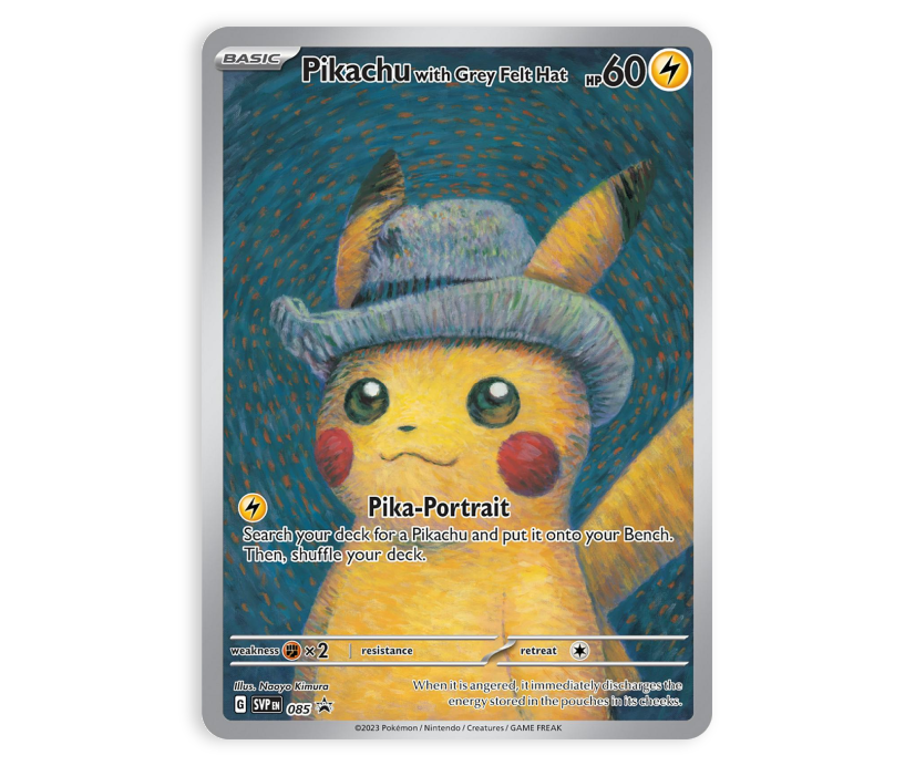 Pokémon TCG: Pikachu with Grey Felt Hat (085)